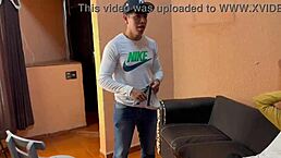 Paid straight guy to fuck gay ass 😈