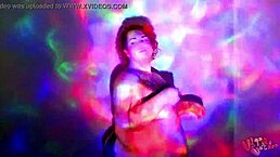 the BBW goddess WORSHIPS with DANCE and OIL
