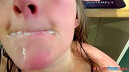 Hey, can this nerd handle my first-time blowjob?