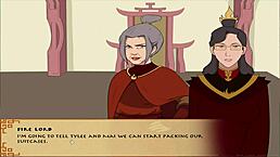 Korra Relaxing In Bed During Four Elements Trainer Book 4