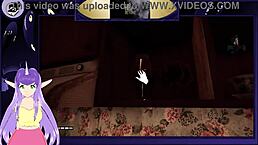 In the anime hentai game lust from beyond, part 8 brings more sexy adventures