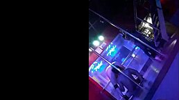 Night club in Ecuador gets wild with Venezuelan hottie