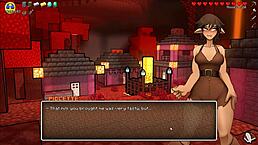 did creeper girl and piglette give deepthroat in hornycraft?