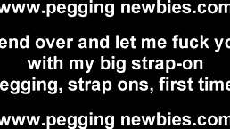 A Good Hard Pegging Puts You Right in Line