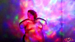 the BBW goddess WORSHIPS with DANCE and OIL