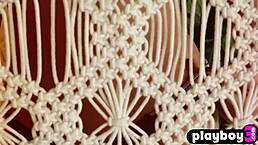 Lindsay Marie’s bra slips revealing stunning small milf tits