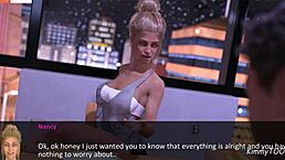 Slutty housewife teases big cocks in neighborhood jacuzzi fun 🛁