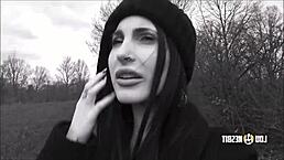 Lou Nesbit and Lia Louise, ready for brutal pegging domination?