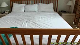 real casting amateur rides cock in close-up pov interview