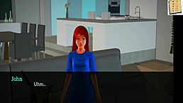 exploring my new family in this homemade game