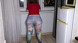 Stepmom did not expect her stepson to show interest in her big ass and fuck in anal