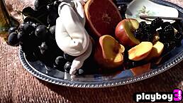 Lindsay Marie’s bra slips revealing stunning small milf tits