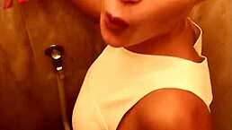 nasty couple caught in public toilet