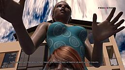 My Dorm 4 - Games In Pool - Mark Playing With His Stepsister And Her Friends