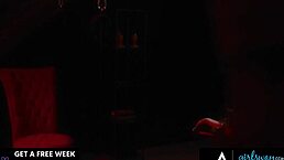 Ever fantasized about dominating Leana Lovings in a sex dungeon?