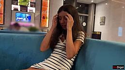 Hey Russian girl, wanna bang for cash in this luxury hotel?