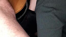 she sucks my cock in secret, swallows it all, and i enjoy every wild moment