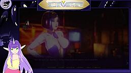 BLONDE MILF IN CARTOON GAME ADVENTURE PART 11