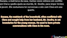 Silent chats between stepdad and stepdaughter in her room, wow! 😳