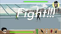 哇18Titans Jinx狂野动漫性爱场景！