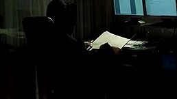 Blonde babe going crazy with fetish orgasm at saint's command! 😈