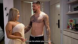 18 Year Old Colombian Step-Sister Fucks Step Brothers Hard.