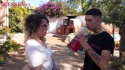 riding monster cock on the farm feels insanely wild today!