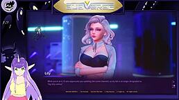 BLONDE MILF IN CARTOON GAME ADVENTURE PART 11