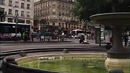 Second day in paris flashing with my bbc 😘