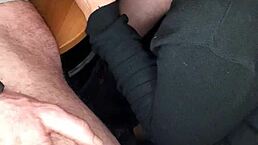 she sucks my cock in secret, swallows it all, and i enjoy every wild moment