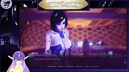 BLONDE MILF IN CARTOON GAME ADVENTURE PART 11