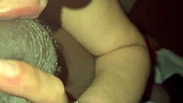 She keeps sucking my big cock after I cum