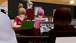 Check out this fun harem hotel game episode 291! 😊