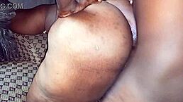 My wide black ass lady with big tits and tight pussy