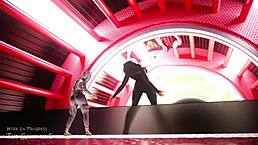 Holy! Giantess Woman Growth in Stunning 3D Animation!