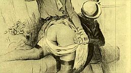 vintage erotic drawings