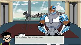 哇18Titans Jinx狂野动漫性爱场景！