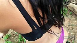 pele� con mi novio y llame al marido de mi hermanastra para que me reafirme las tripas del ano en el para�so -porno en espa�ol-