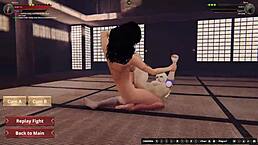 i'm watching aurora vs terra naked fighter 3d, and it's so intense with face sitting, oral, and tribbing.