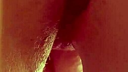 What happens during sensual pussy licking and fingering?