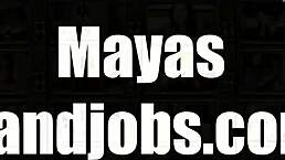 Watch two cumshots land on my feet?