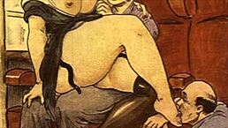 vintage erotic drawings