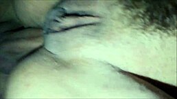 老婆大屁股后入猛抽，近距离肛交内射