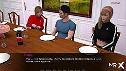 Why is this redhead slammed on dining table in dusklightmanor e1 63?