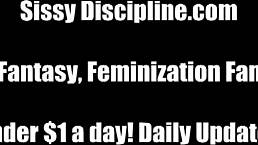 I always dress as a sissy for my mistress, it's so humiliating and thrilling!