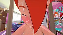 gwen tennyson gets fucked hard in front of the mirror, full pov on sheer fantasy for ben 10