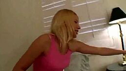 Cute Blonde Teen 18+ Jacks Off Dick