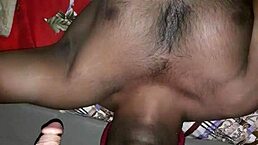 Indian Gay Deepthroat Gagging on Asshole Choking