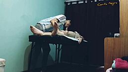 guy gets amateur massage ending with gay blowjob part one two