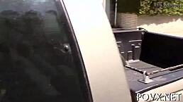 barely legal teen gets hardcore cock sucking and fucking